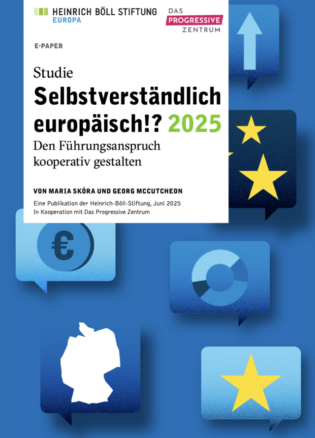 Selbstverständlich europäisch!? 2025 Studiencover