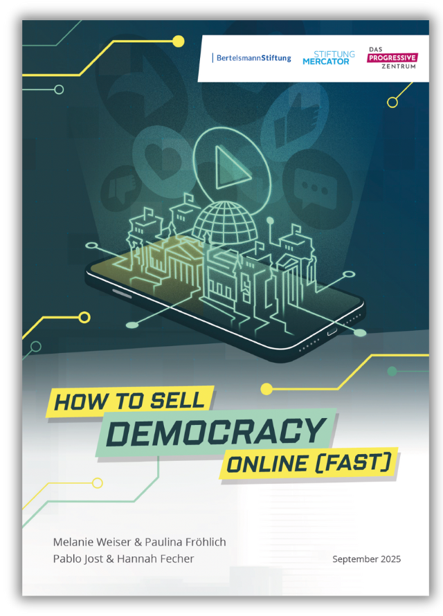 Covergrafik der Studie „How to sell Democracy online (fast)“