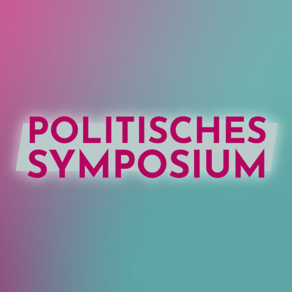Header der Veranstaltung „Politisches Symposium“