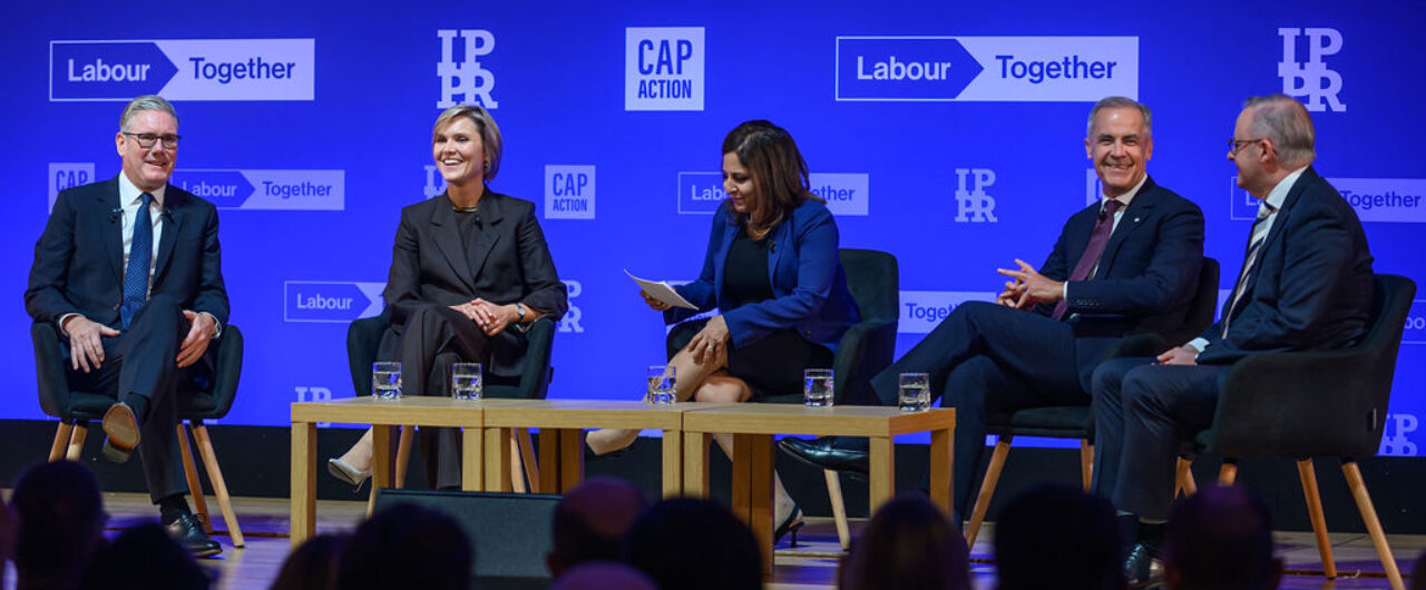 Panel: Keir Starmer, Kristrún Frostadóttir, Neera Tanden, Mark Carney & Anthony Albanese
